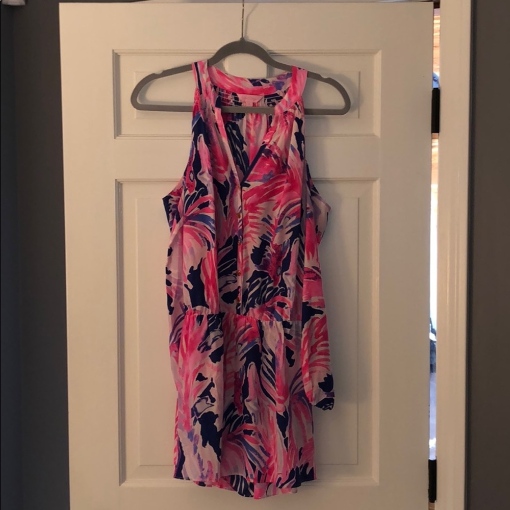 Lilly pullitzer Elsa sunny shoulder romper